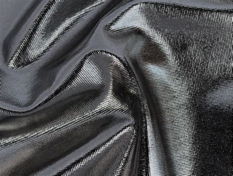 Spandex SILVER Metallic Fabric